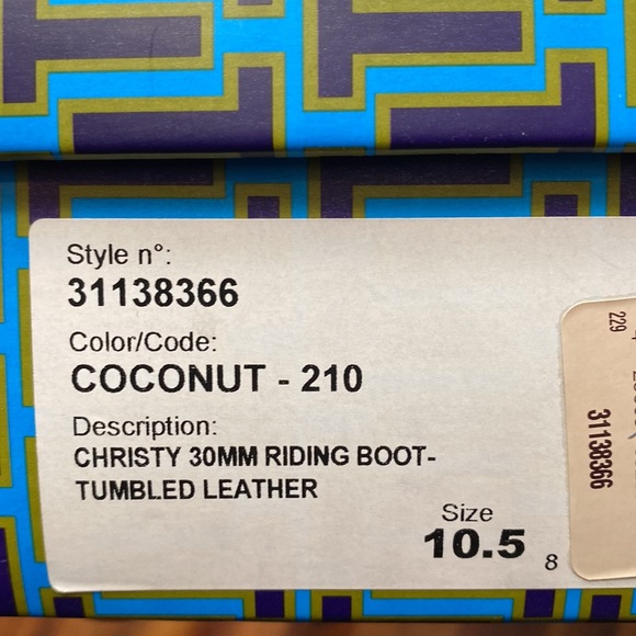 Tory Burch brown leather riding boot, brand new - Picture 2 of 9